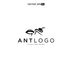 Ant Vector Design Logo Illustration
