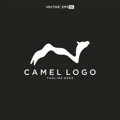 Camel logo design vector illustration