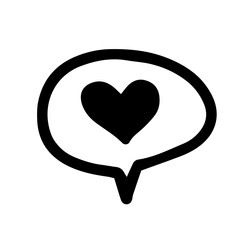 Handdrawn Heart element