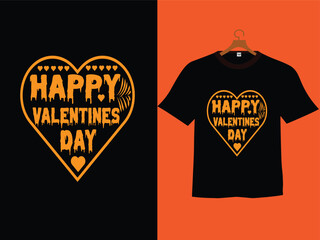 Happy valentine day love art vector t shirt design