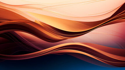 Fototapeta premium Technology abstract lines background and light effects, technology sense background