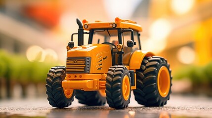 A tractor equipped with a 3D printed replacement part, reducing downtime and increasing efficiency. - Powered by Adobe
