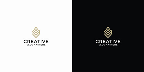 Mv logo design vector illustration template