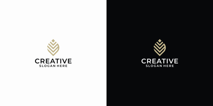 Mv logo design vector illustration template
