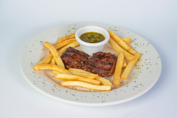 grilled pork ribs
