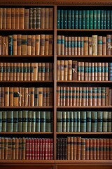 Step into a world of literary nostalgia with this captivating collection of photographs showcasing old bookshelves in a library. Each image tells a story of forgotten tales and cherished memories.