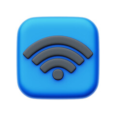 User Interface Icon 3D Rendering Icon Isolated Transparent Background