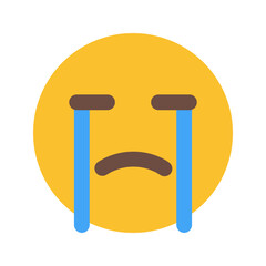 crying Flat icon