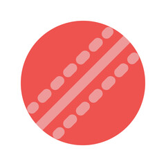 cricket ball Flat icon