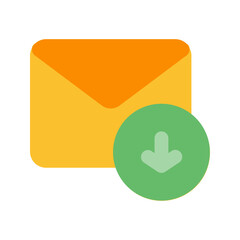 inbox Flat icon