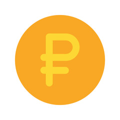 ruble Flat icon