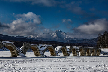タウシュベツ橋梁