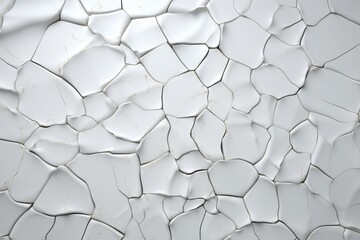Cracked white ceramic texture background. - obrazy, fototapety, plakaty