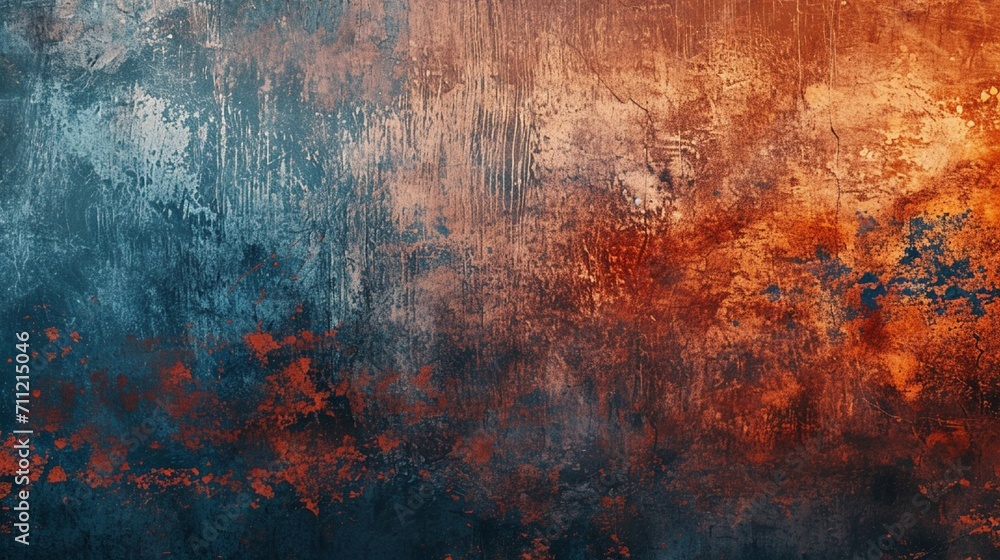 Aufkleber a seamless gradient transitioning from deep blue to rich brown, with hints of warm red, reminiscent 