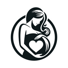 illustration of a pregnant woman