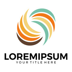 Free Vector Abstract Company Logo Template