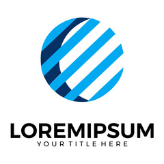 Free Vector Abstract Company Logo Template