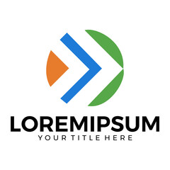 Free Vector Abstract Company Logo Template