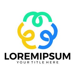 Free Vector Abstract Company Logo Template