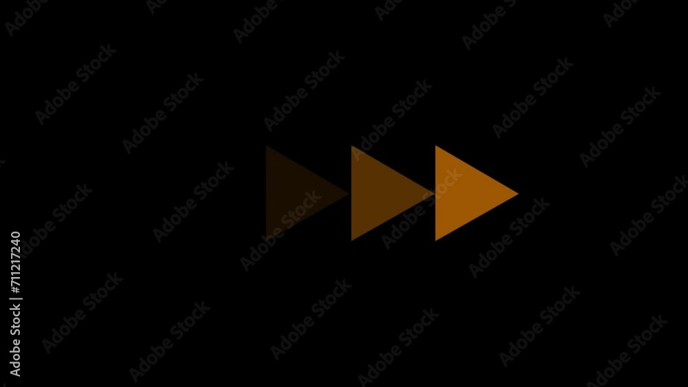 Poster direction arrow animation. directional arrows going direction for social media. arrow sign animation