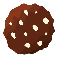 cookie chocolate day sweet food snack icon