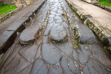 Stepping Stones in Pompeii - Italy