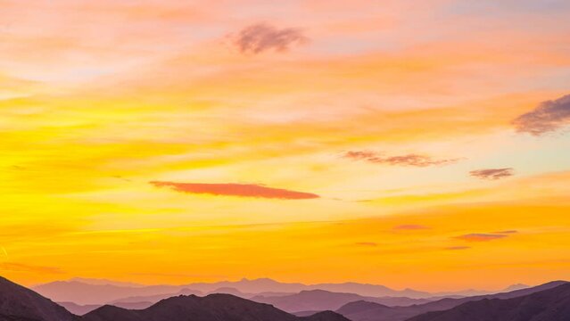 4K, Timelapse, Sunrise, Dante's View, Death Valley, National Park, Elevated Perspective, Desert Beauty, Desert Landscape