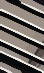 Obraz premium Simple stripes background with copy space area. Suitable for poster and banner