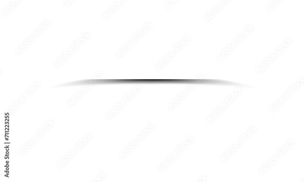Aufkleber  transparent shadows, isolated. Pages separation. Transparent realistic paper shadow effects. Web banner. Element for frame shadow. PNG shadow design for website, text, border