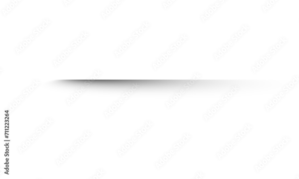 Poster  transparent shadows, isolated. Pages separation. Transparent realistic paper shadow effects. Web banner. Element for frame shadow. PNG shadow design for website, text, border