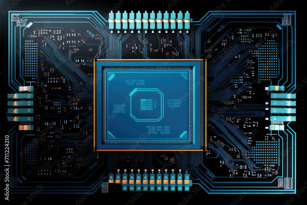 Poster processor information background microprocessor board technology digital electronics computer hardwa