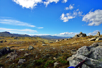trail in the mountains
