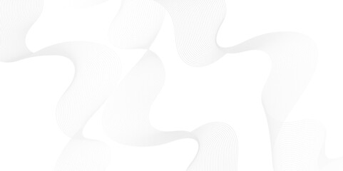 Modern white blend digital technology flowing wave lines background. Abstract glowing moving lines design. white digital moving line design element. Futuristic technology concept. Vector illustration.