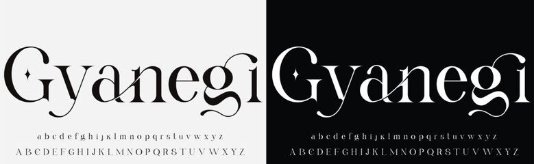 Modern Bold Font. Regular Italic Number Typography urban style alphabet fonts for fashion, sport, technology, digital, movie, logo design, vector illustration - obrazy, fototapety, plakaty