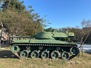 大型模型の戦車