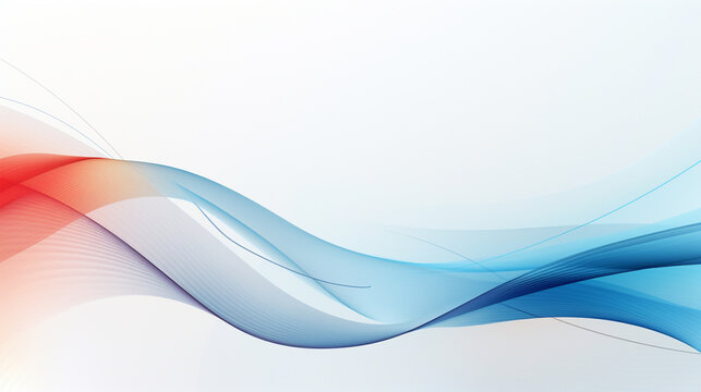 of abstrack warm curves wave line overlay.frame for powerpoint beautiful curves, Generate AI.