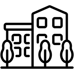 building line icon