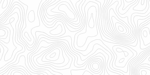 Pattern black on white contours map grid wave vector topography stylized height of the lines map. topographic map contour in lines and contours isolated on transparent. black and white line map.