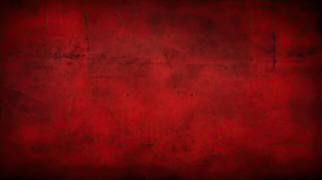 red background, red grunge texture background for poster, Dark Red Stucco Wall Background. Valentines ,Christmas