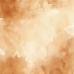 Abstract art background light beige and brown colors. Watercolor painting on canvas with sand wavy gradient. Fragment of artwork on paper with pearl wave pattern. Texture backdrop. - obrazy, fototapety, plakaty
