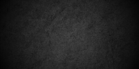 Dark Black background texture, old vintage charcoal black backdrop paper with watercolor. Abstract background with black wall surface, black stucco texture. Black gray satin dark texture luxurious. - obrazy, fototapety, plakaty