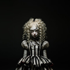 dolly, doll horror, killer, creepy, approaching, carry