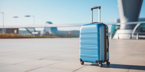 Suitcase or luggage at airport