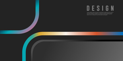 modern gradient bright color. geometric background. Abstract website landing page with circles illustration. Banner, wallpaper vector design template.