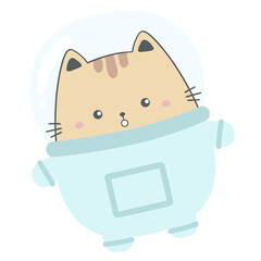 cat astronaut 