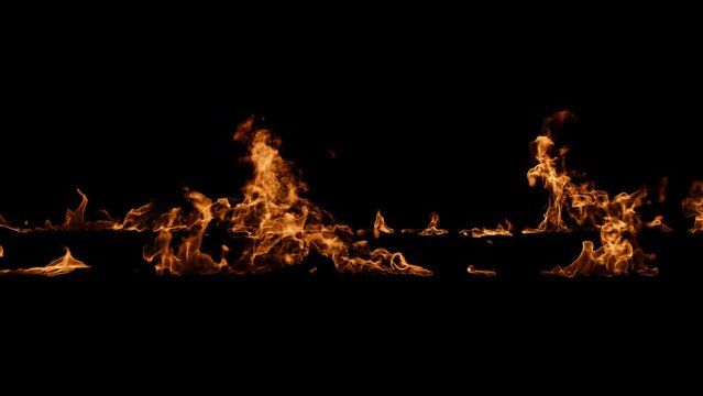 fire flame loop effect animation