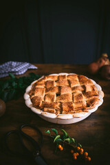 homemade apple pie