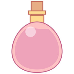 Perfume Bottle Illustration