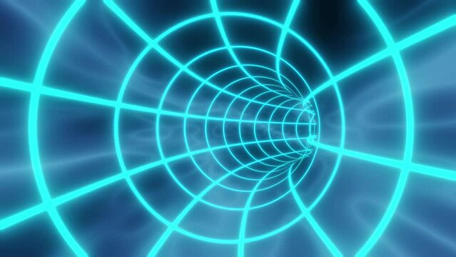 Worm Hole Motion Tunnel Background Loop