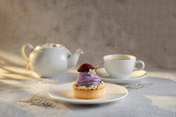 Purple sweet potato Chiffon Cake